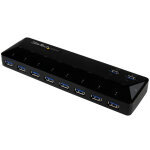 Startech. com concentrateur usb 3. 0 (5gbps) 10 ports avec ports de charge et de synchronisation - 8 ...