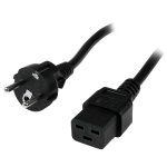 Startech. com cordon d'alimentation cee7 vers iec 320 c19 de 2m pour ordinateur - m / f, 2 m, cee7 / ...