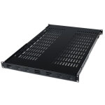 Startech. com etagre profonde fixe pour rack de serveur ajustable, etagre ajustable, noir, 80 kg, 1u, ...