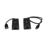 Startech. com extendeur ethernet 1 port usb sur cat5 / cat6 - jusqu'à 40 m, Émetteur et récepteur réseau, ... Startech. com extendeur ethernet 1 port usb sur cat5 / cat6 - jusqu'à 40 m, Émetteur et récepteur réseau, ...