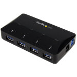 Startech. com hub usb 3. 0  4 ports plus port ddi  la charge de 2, 4 a - 5gbps, usb 3. 2 gen 1 (3. ...