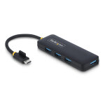 Startech. com hub usb - c 4 ports, 5gbps, usb - c vers 4x usb - a, aliment par bus, mini hub de voyage, ...