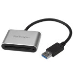 Startech. com lecteur et enregistreur de cartes cfast 2. 0 - usb 3. 0, cfast, cfast 2. 0, noir, argent, ...