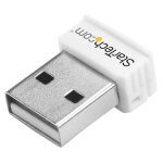 Startech. com mini cl usb sans fil n 150 mbps - adaptateur usb wifi 802. 11n / g 1t1r - blanc, sans ...