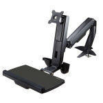 Startech. com support de bureau debout pour écran, clavier et souris, noir, 86, 4 cm (34'), 8 kg, bureau, ... Startech. com support de bureau debout pour écran, clavier et souris, noir, 86, 4 cm (34'), 8 kg, bureau, ...