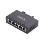 Startech. com switch r�seau industriel 5 ports non g�r�, 100 / 1000 ethernet, rail din / montage mural, ...