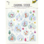 Stickers de no�l charming christmas iii