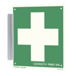 Support pour panneau de signalisation, autocollant