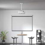 Support de plafond pour vid�oprojecteur, blanc