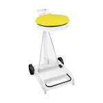 Support - sac mobile  pdale 110 l jaune
