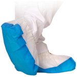 Surchaussure en pp safe hygostar, blanc / bleu