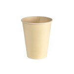 Sweet tasse 24 cl nature en carton - lot de 50