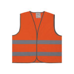 T2s gilet de signalisation 2 bandes orange xl