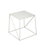 Table basse carrée métal slimi cubo 40 x 40 cm - blanc Table basse carrée métal slimi cubo 40 x 40 cm - blanc