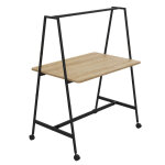 Table de coworking mobile rectangle alto sans électrification - h. 105 x l. 140 x p. 90 cm - plateau ... Table de coworking mobile rectangle alto sans électrification - h. 105 x l. 140 x p. 90 cm - plateau ...