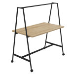 Table de coworking mobile rectangle alto sans électrification - h. 105 x l. 160 x p. 90 cm - plateau ... Table de coworking mobile rectangle alto sans électrification - h. 105 x l. 160 x p. 90 cm - plateau ...