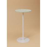 Table haute mange debout ronde trinquet diamètre 60 - intérieur - extérieur - plateau huître vert - pied ... Table haute mange debout ronde trinquet diamètre 60 - intérieur - extérieur - plateau huître vert - pied ...