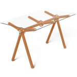 Table haute xylan 6 personnes l. 140 x l. 75 x h. 74 cm - plateau en verre - structure et pieds rouille ... Table haute xylan 6 personnes l. 140 x l. 75 x h. 74 cm - plateau en verre - structure et pieds rouille ...