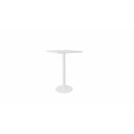 Table mange - debout plateau carré - gamme arche - l. 70 x p. 70 x h. 106 cm - plateau blanc - pied blanc ... Table mange - debout plateau carré - gamme arche - l. 70 x p. 70 x h. 106 cm - plateau blanc - pied blanc ...