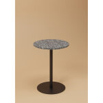 Table de restauration ronde bistro trinquet diamtre 60 cm - intrieur - exptrieur - plateau st - jacques ...