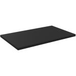 Tablette m�lamin�e pour armoire nf environnement l. 80 cm - noir