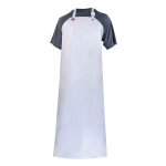 Tablier de travail alimentaire en nitrile / pvc blanc, taille unique, deltaplus