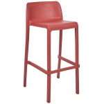 Tabouret haut d ext�rieur jonah en polypropyl�ne recyclable rouge