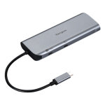 Targus dock427gl, avec fil, usb 3. 2 gen 2 (3. 1 gen 2) type - c, 140 w, 1000 mbit / s, gris, 10 gbit ...