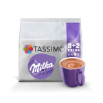Tassimo t - discs milka chocolat - paquet de 10 dosettes - 8 achet�s + 2 offerts