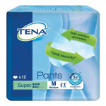 Tena slip absorbant tena expert pants super, taille large, paquet de 12