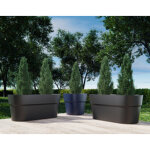 Tera bac  plantes 'sirio', largeur: 780 mm, ash