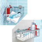 Tesa corbeille de rangement aluxx s, mod�le d'angle, alu