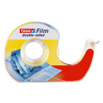 Tesa rouleau double - face transparent tesafilm 12mmx7, 5m avec dvidoir manuel 57912