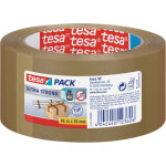 Tesa ruban adhsif d'emballage tesapack pvc silencieux ultra strong 32 microns - 50mmx66m - havane ...
