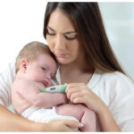 Thermom�tre 'flex', blanc / vert