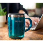 Mug isotherme desktop mug tc, 0, 35 litre, teal
