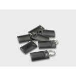 Timemoto badge porte - cl�s rf - 110 - compatible badgeuse rfid - lot de 25 - noir