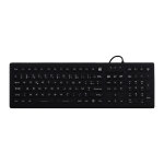 Tnb clavier filaire médical ip68 100% étanche - azerty - noir Tnb clavier filaire médical ip68 100% étanche - azerty - noir