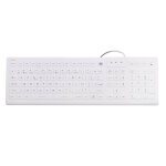 Tnb clavier filaire m�dical ip68 100% �tanche - connexion usb - a - azerty - blanc