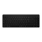 Tnb clavier sans fil rechargeable azerty silent pro - connexion bluetooth et usb - a - noir