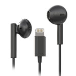 Tnb ecouteurs filaires lightning curv compatible apple - noir