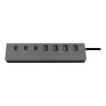 Tnb hub 7en1 usb - a & usb - c 3. 0 avec 4x usb - a + 3x usb - c - vitesse 5 gbps - finition dark aluminium ... Tnb hub 7en1 usb - a & usb - c 3. 0 avec 4x usb - a + 3x usb - c - vitesse 5 gbps - finition dark aluminium ...