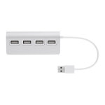 Tnb hub usb - a vers usb - a et c - 4 ports - gris Tnb hub usb - a vers usb - a et c - 4 ports - gris