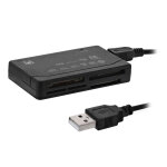 Tnb lecteur de carte mmoire universel usb 2. 0 (usb - a) - 10 en 1 - noir