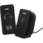 Tnb office - enceintes pour pc 2x3w rms - noir hpoffice