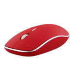 Tnb souris sans fil silencieuse ambidextre rubby - rouge Tnb souris sans fil silencieuse ambidextre rubby - rouge