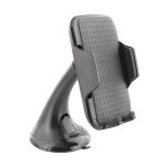 Tnb support smartphone voiture, fixation ventouse, noir