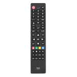 Tnb télécommande universelle 6 en 1 - compatible tv / sat / dvd / tnt / vcr / aux - noir Tnb télécommande universelle 6 en 1 - compatible tv / sat / dvd / tnt / vcr / aux - noir
