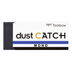Tombow gomme mono dust catch noire - 19 g