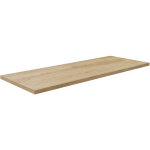 Top de finition pour armoire  rideaux nf l. 120 cm - finition chne nebraska
